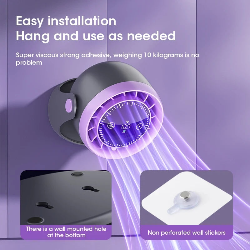 Touchscreen Portable Desk Fan